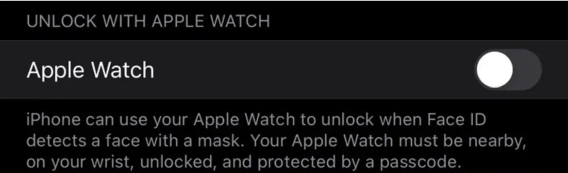 How to unlock your iPhone with Apple Watch in iOS 14.5