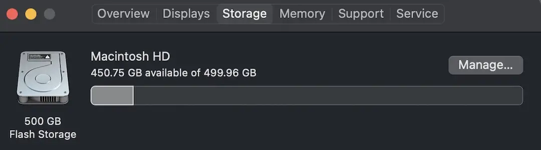 How to Check Storage Space on Mac