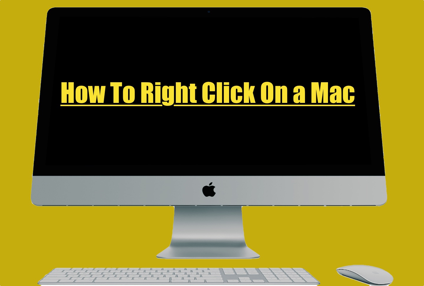 what is right click in mac