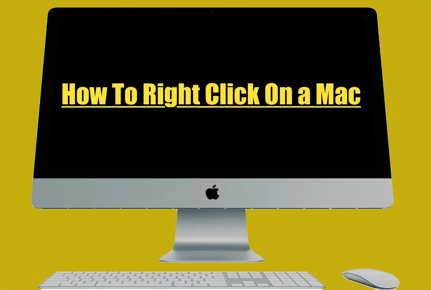 How to Right-Click on a Mac with Magic Trackpad or MacBook Trackpad