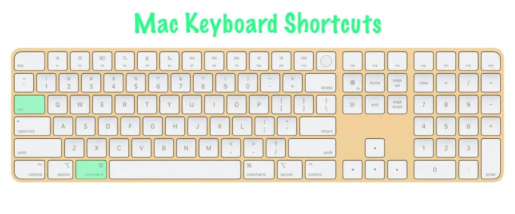 mac keyboard shortcuts open recent