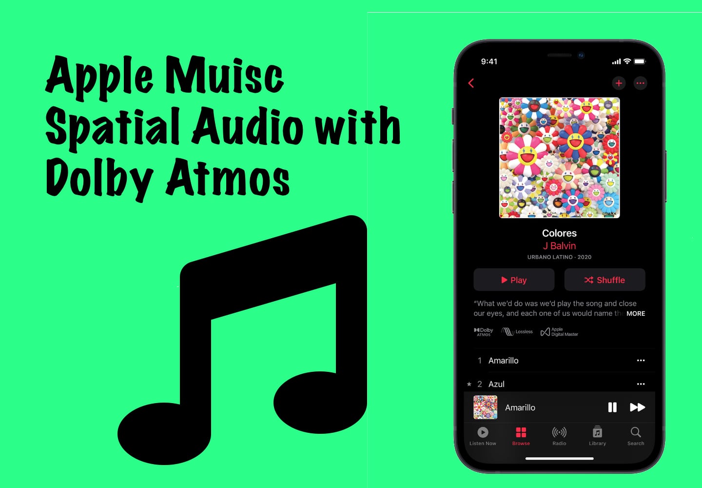 Apple Music Spatial Audio and Lossless Audio