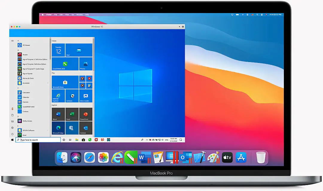 windows parallel on mac