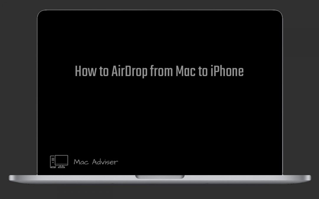 How to AirDrop from Mac to iPhone | 2022