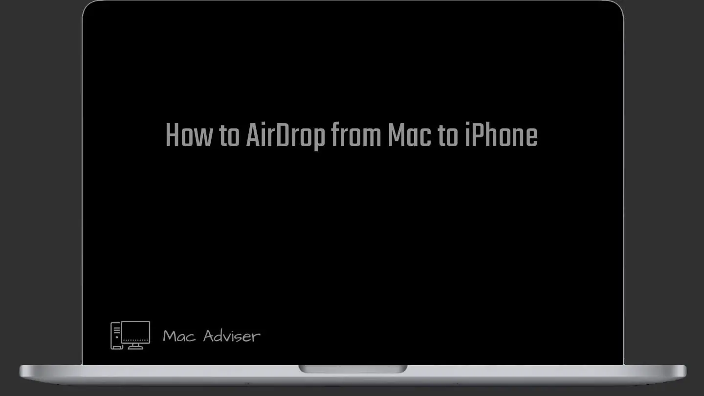 How to AirDrop from Mac to iPhone | 2022