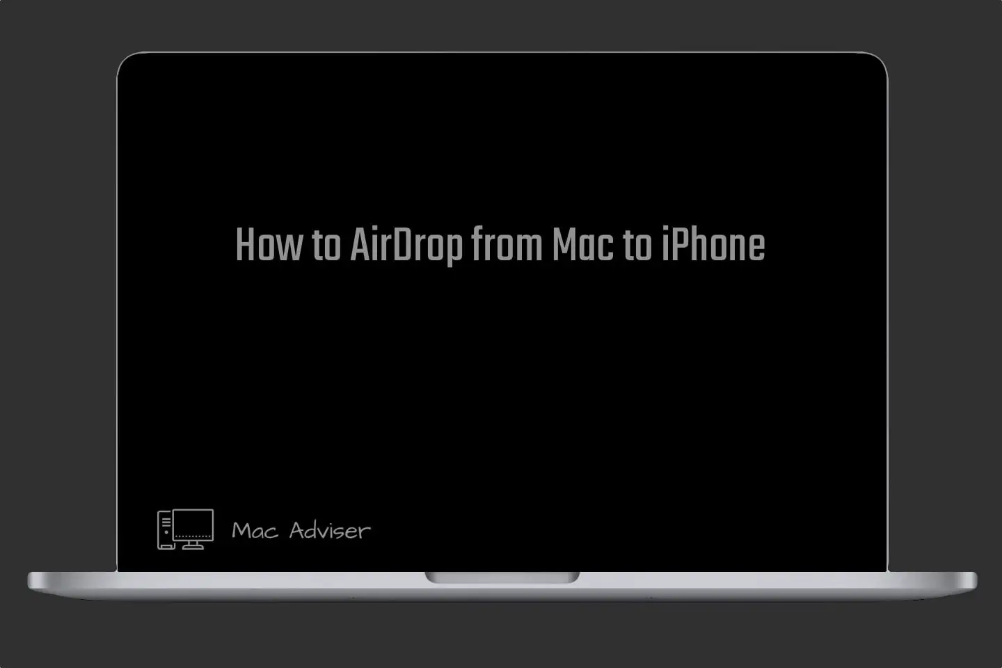 How to Airdrop from Mac to iPhone