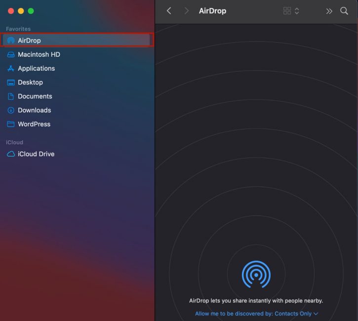 How to Airdrop from Mac to iPhone