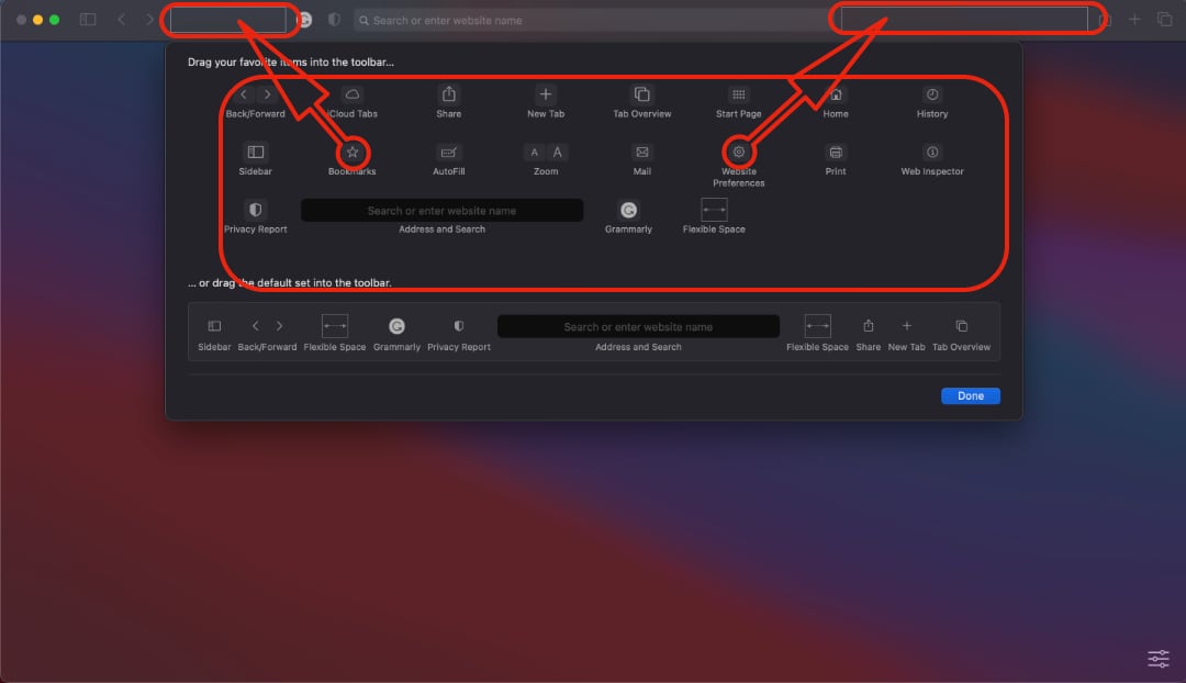 How to Customize Safari Toolbar on Mac