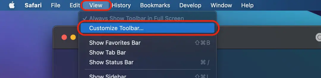 How to Customize Safari Toolbar on Mac