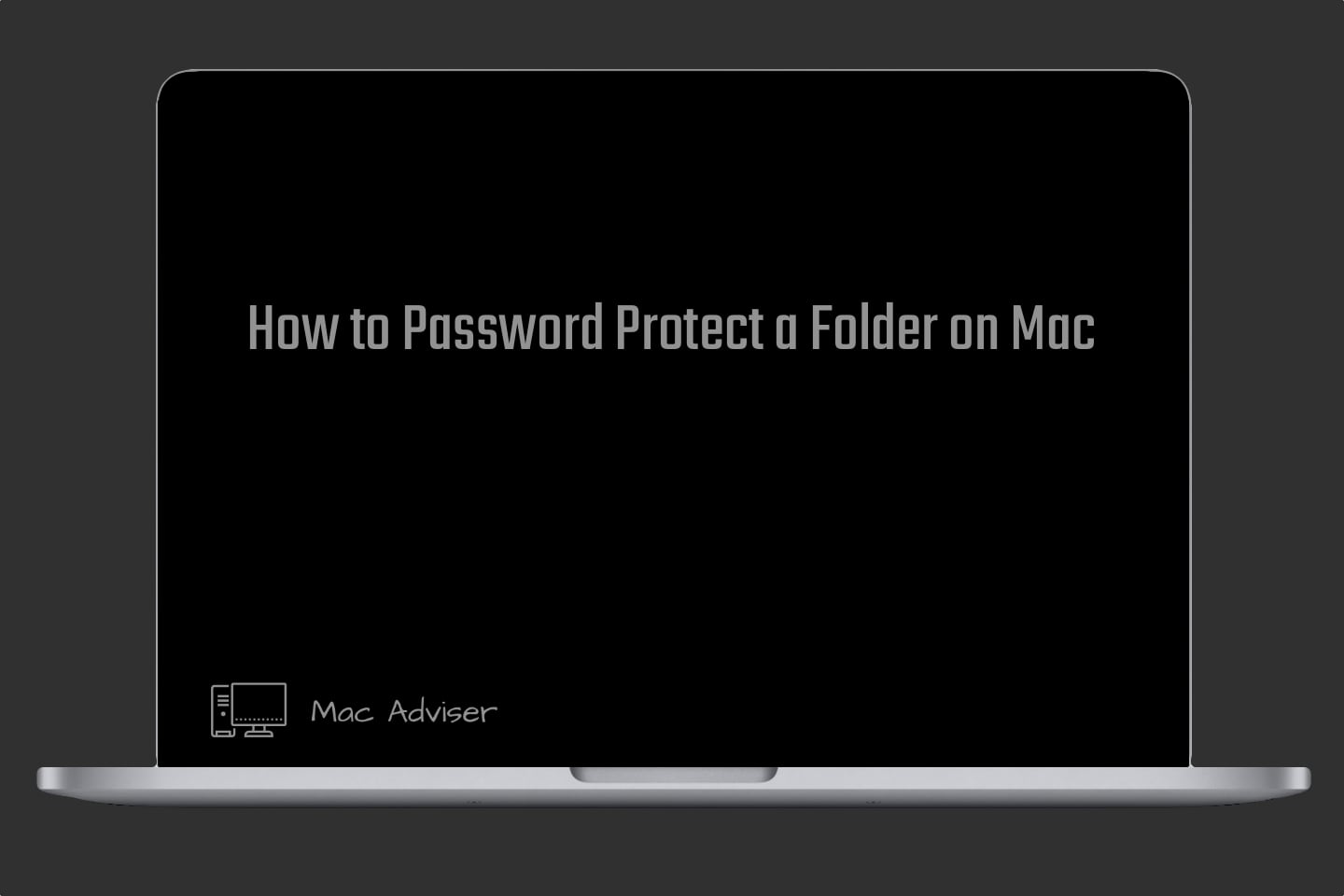 how to password folder mac