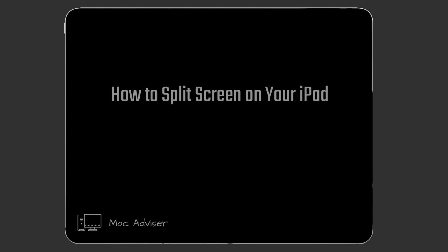 how to split screen on ipad pro