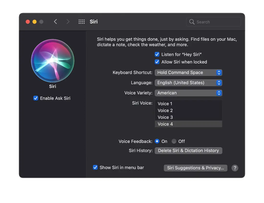 how to change siri voice ios 14