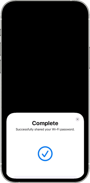 How to Share WIFI password from iPhone to Mac-2